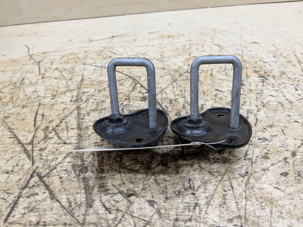 2016-2019 BMW 750i G12 Hood Bonnet Safety Lock Latches SET 7347412 OEM