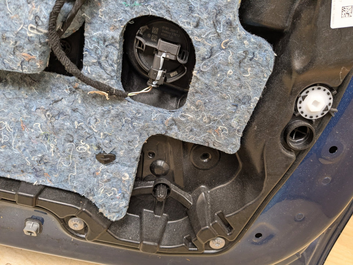 2019-2026 BMW X5 G05 Front Left Driver Door Shell Panel Blue C1M