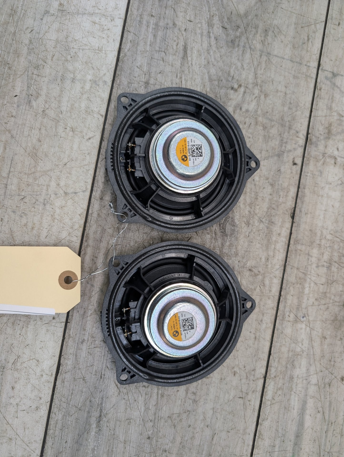 19-24 OEM BMW G05 G06 G07 X5 X6 X7 Top Hifi MID Range Loud Speaker PAIR