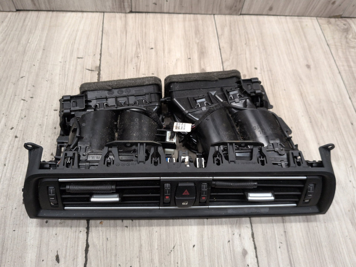 OEM BMW F10 528 535 550 M5 Dash Center Air Vent Grille Hazard Unlock Switch