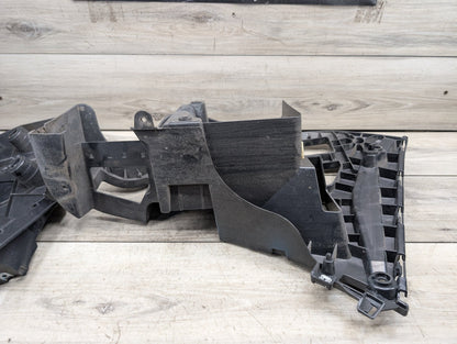 2015 - 2019 BMW X6 F86 Rear Left Driver Bumper Support Brackets SET 8056481 S63B44T2