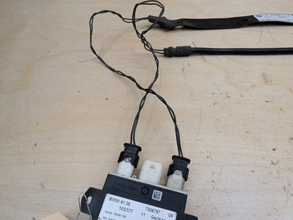2012-2018 BMW 328i F30 Rear Smart Opener Sensor Module W/ Harness & Strap SET 7306797