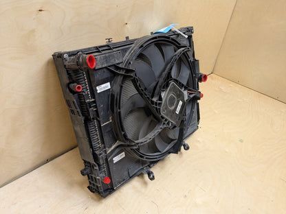 OEM BMW F22 F30 F33 F32 F34 F36 Engine B58 B46 Main Radiator W/ Fan ASSEMBLY