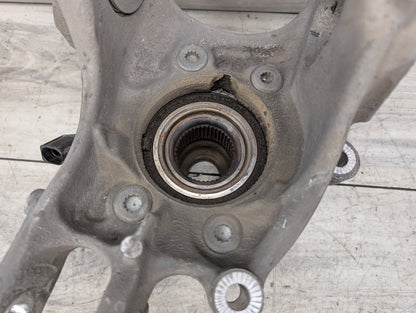 2008 - 2017 Audi S5 8T Rear Right Passenger Spindle Knuckle w/ Bearing 8K0505436A