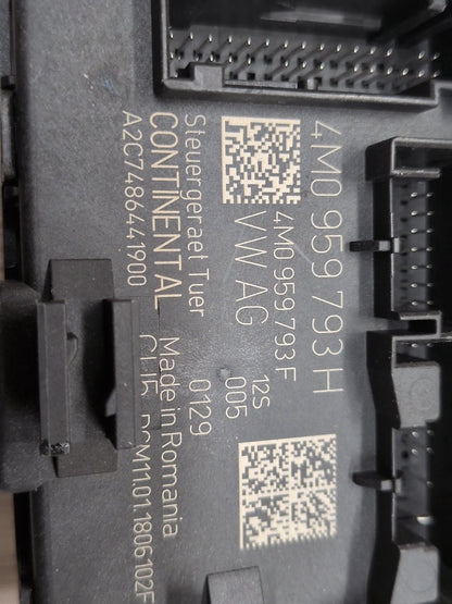 18-24 OEM Audi A4 A5 S4 S5 Front Left Door Control Module 4M0959793H