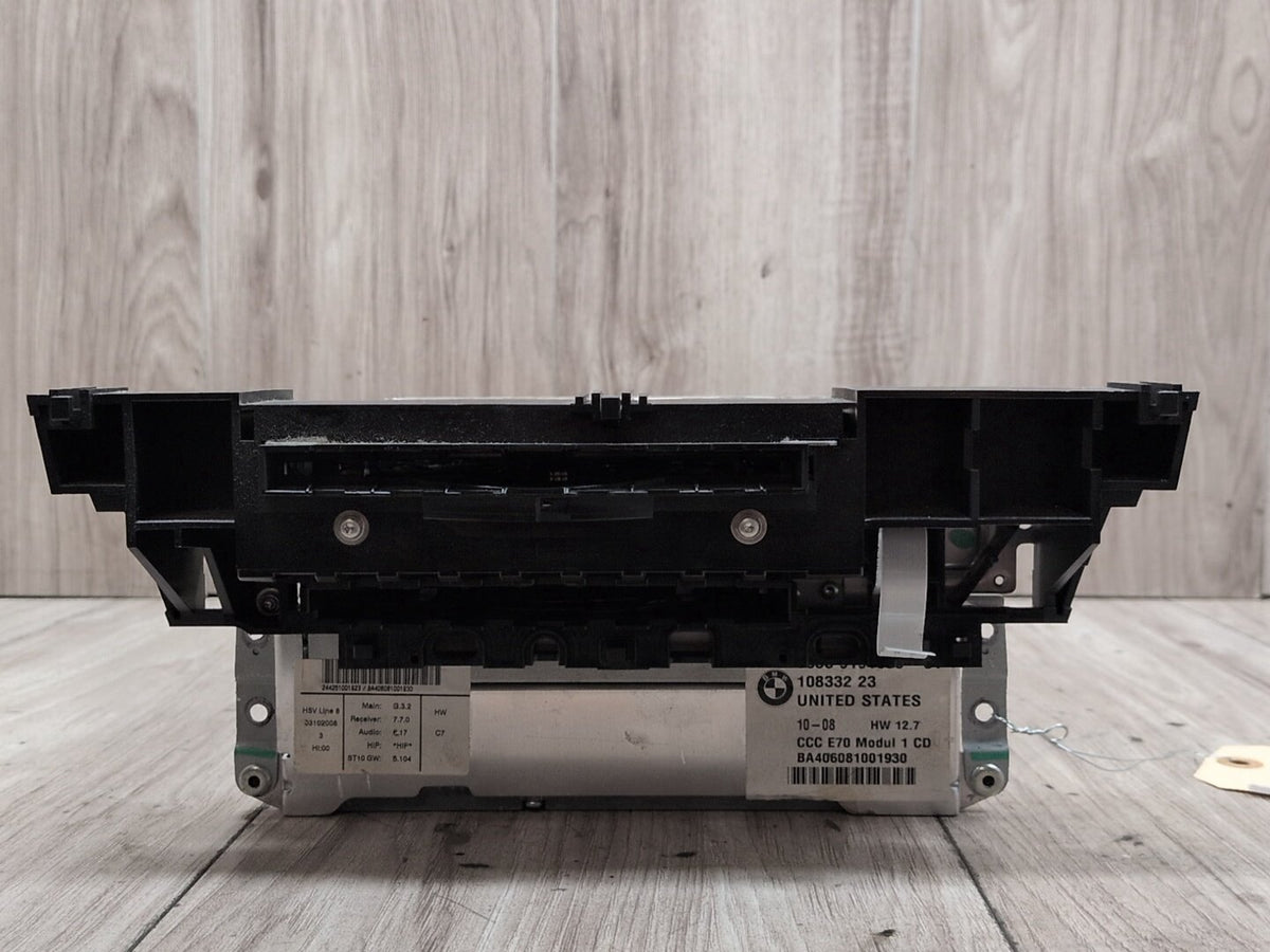 07-10 OEM BMW E70 E71 X5 X6 CCC NAV GPS Navigation Radio Head Unit CD