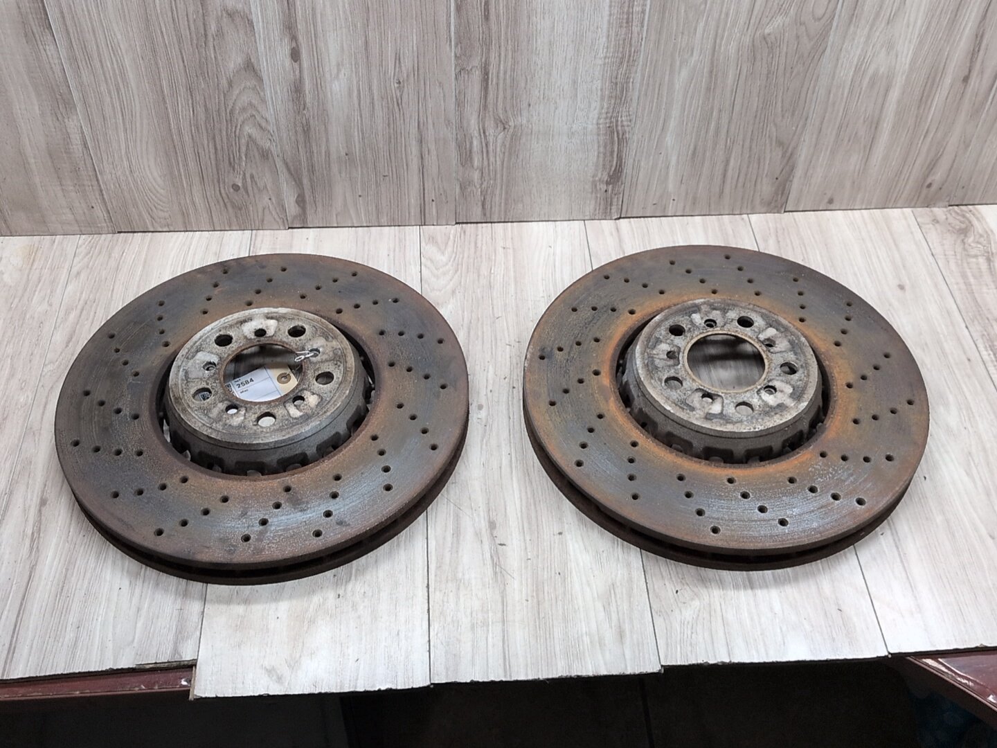 2015 - 2019 BMW X6 F86 Front Left Right Brake Disc Rotors SET 2284901 S63B44T2