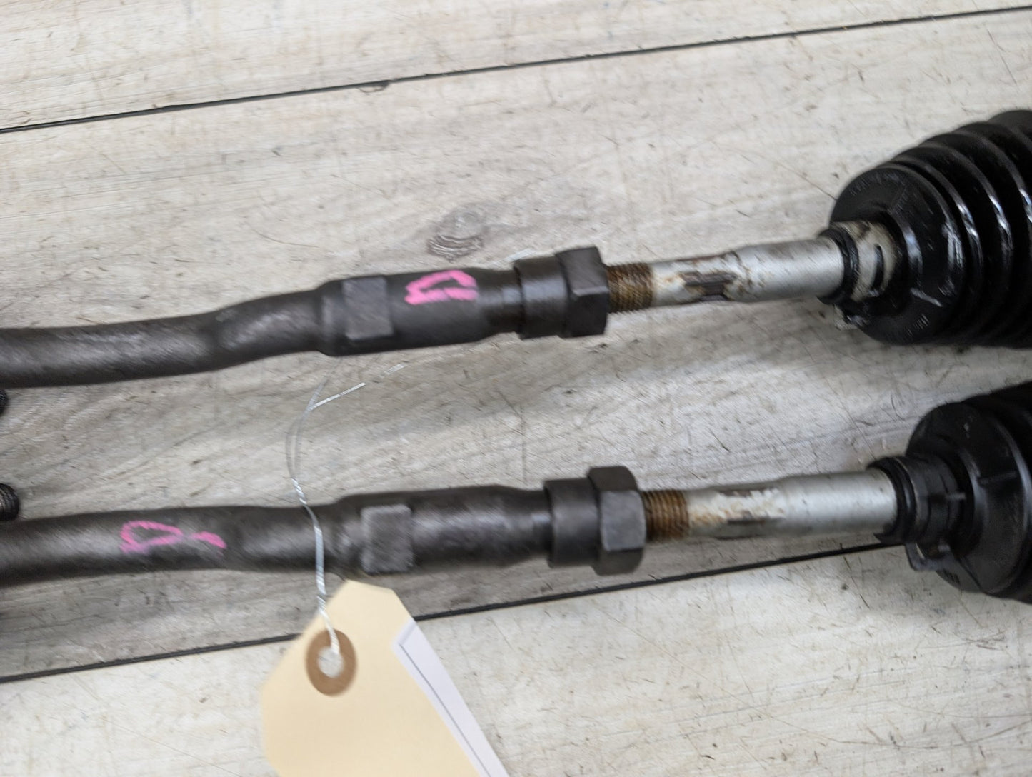 2013 BMW X5 E70- Left Right Tie Rod W/ Boot SET