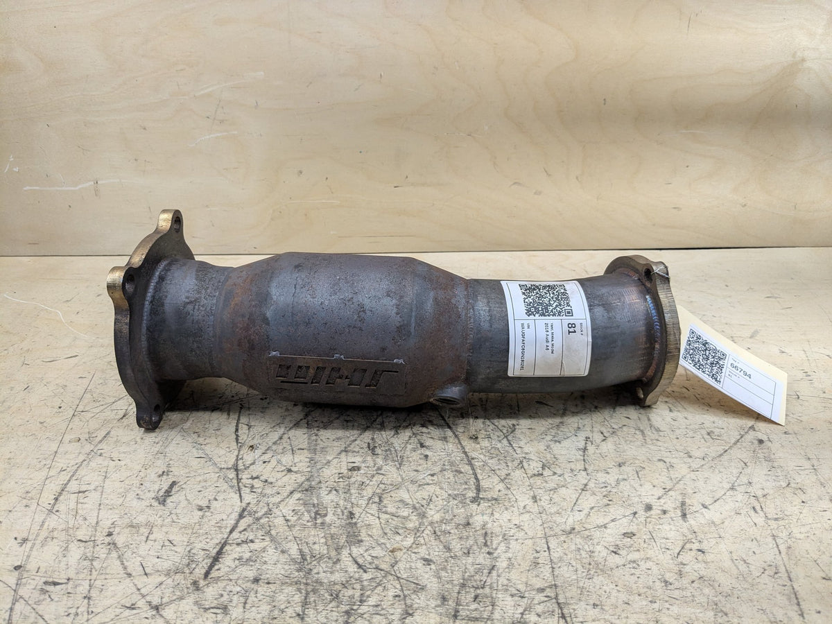 16-18 Audi A6 C7 JHM 3" Cat-Pipe Downpipe JH Motorsports High Flow Cat