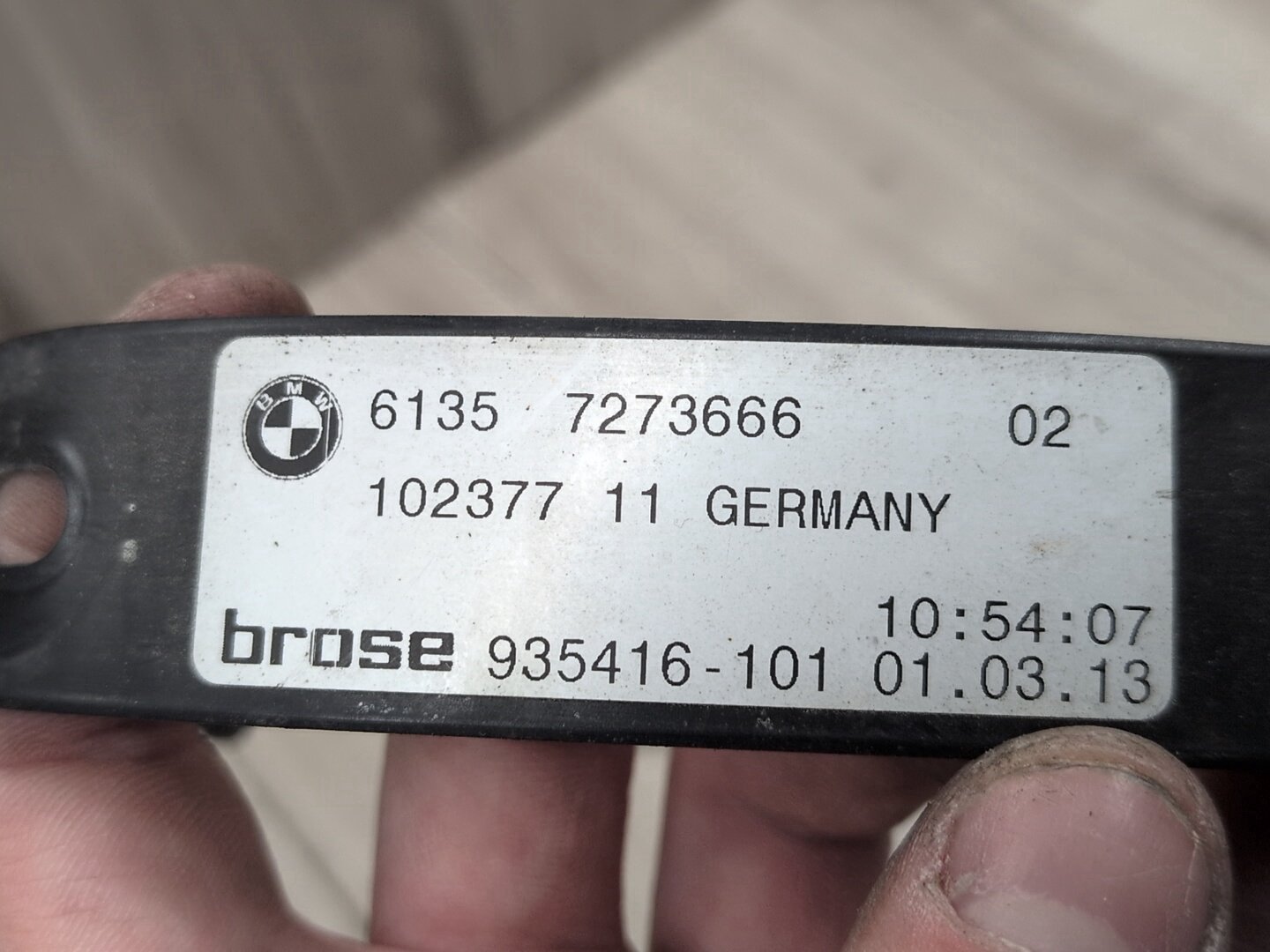 OEM BMW F01 F02 F10 F13 F25 F30 F32 F80 Control Unit Smart Opener Module w/ Sensor