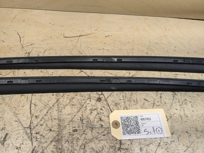 2012-2018 Audi A6 C7 Windshield Drip Trim Molding SET 4G0854326B OEM