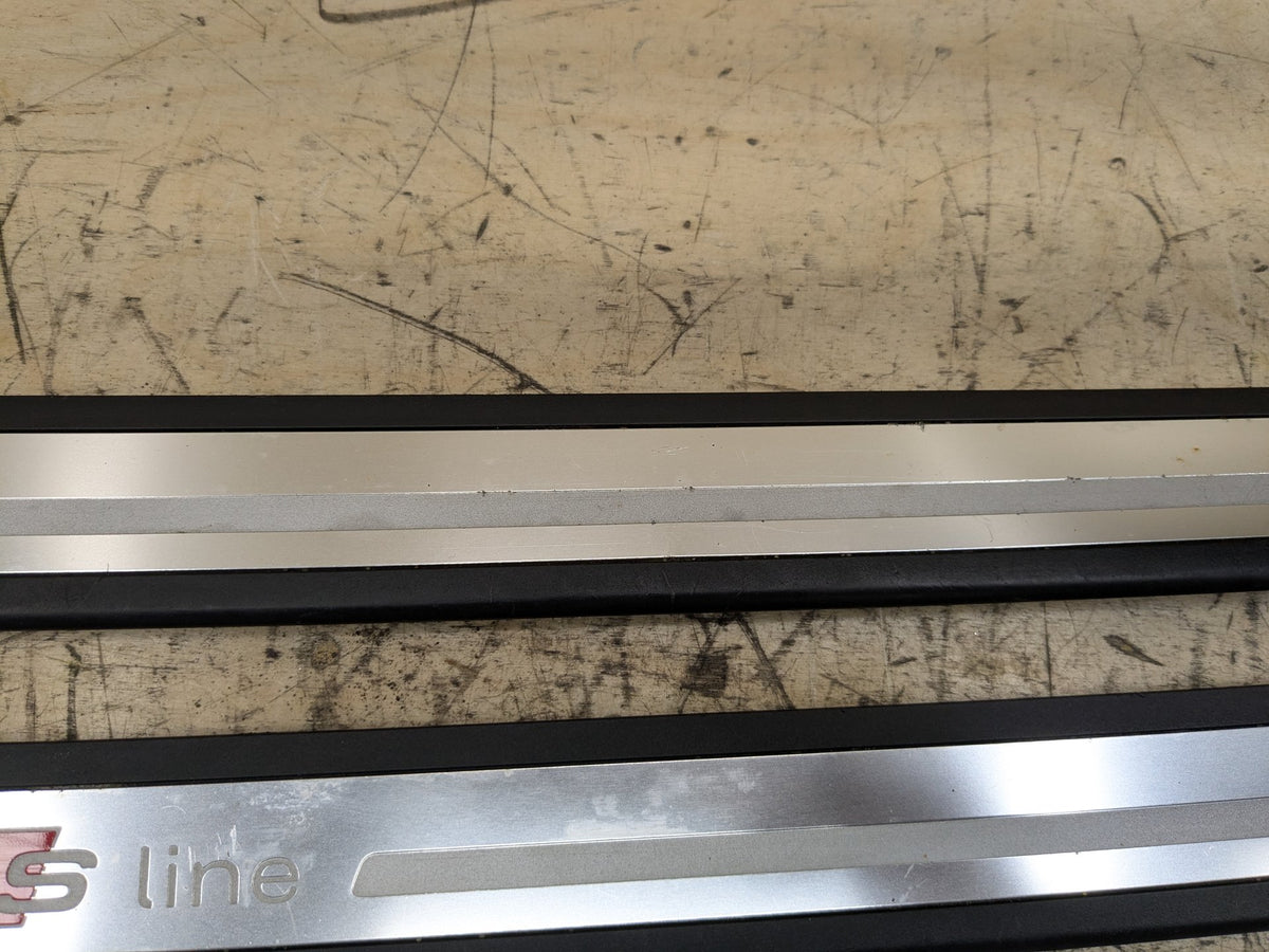 2012-2018 Audi A6 C7 Scuff Plate Door Sill SET 4G0853373B OEM