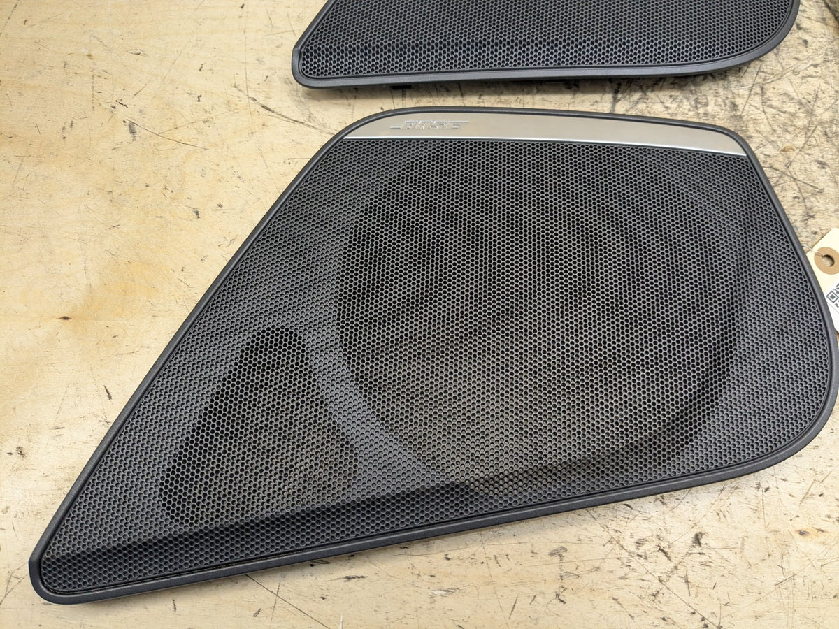 12-18 OEM Audi A6 C7 Front Rear Left Right Door Speaker Grille Cover SET