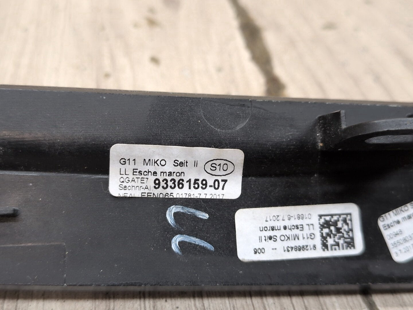 2016-2022 BMW 750i G12 Center Console Trim 9336159 OEM
