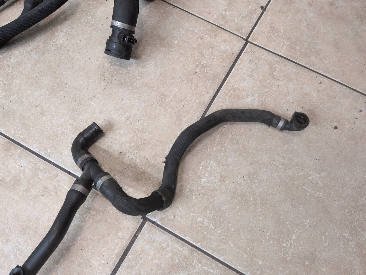 2011-2016 BMW M5 F10 Engine Radiator Cooling Coolant Pipe Hoses SET 8386545 OEM