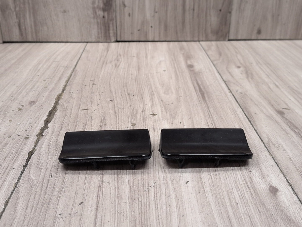 2015-2018 Audi Q3 8U Rear Left Right Bumper Tow Hook Insert Covers SET 8U0807442A OEM