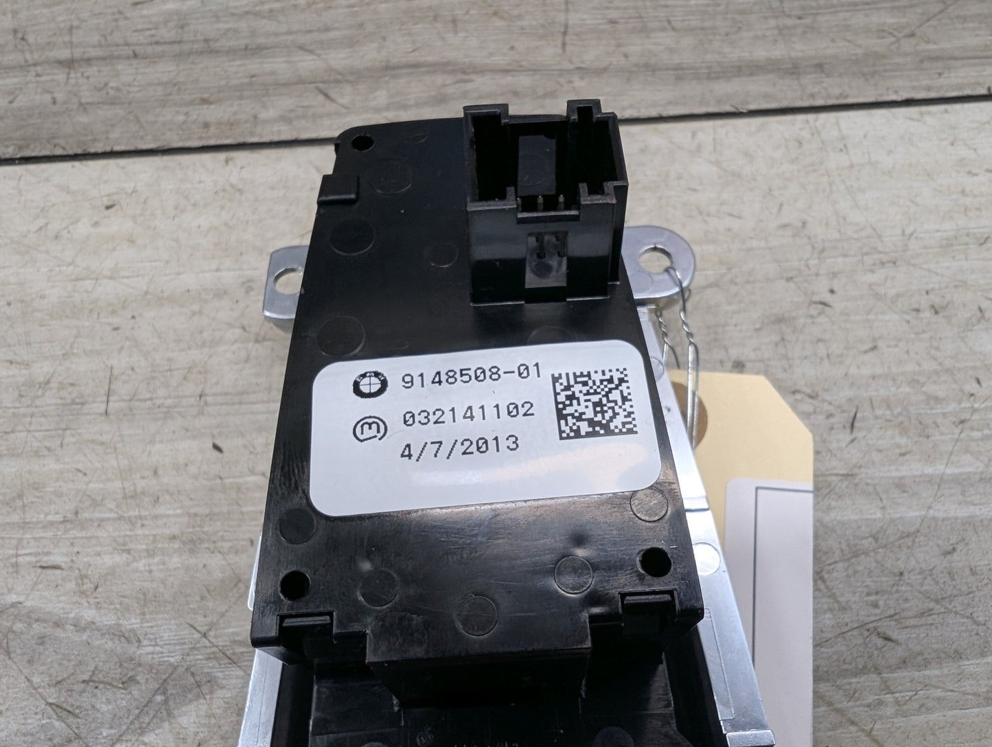 07-14 OEM BMW E70 E71 X5 X6 M Parking Brake Auto Hold Switch w/ Trim Panel