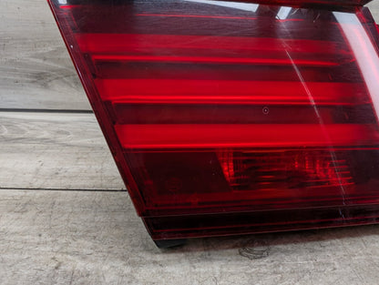 13-15 OEM BMW F01 F02 LCI 740 750 760 LED Rear Left Driver Side Inner Tail Light