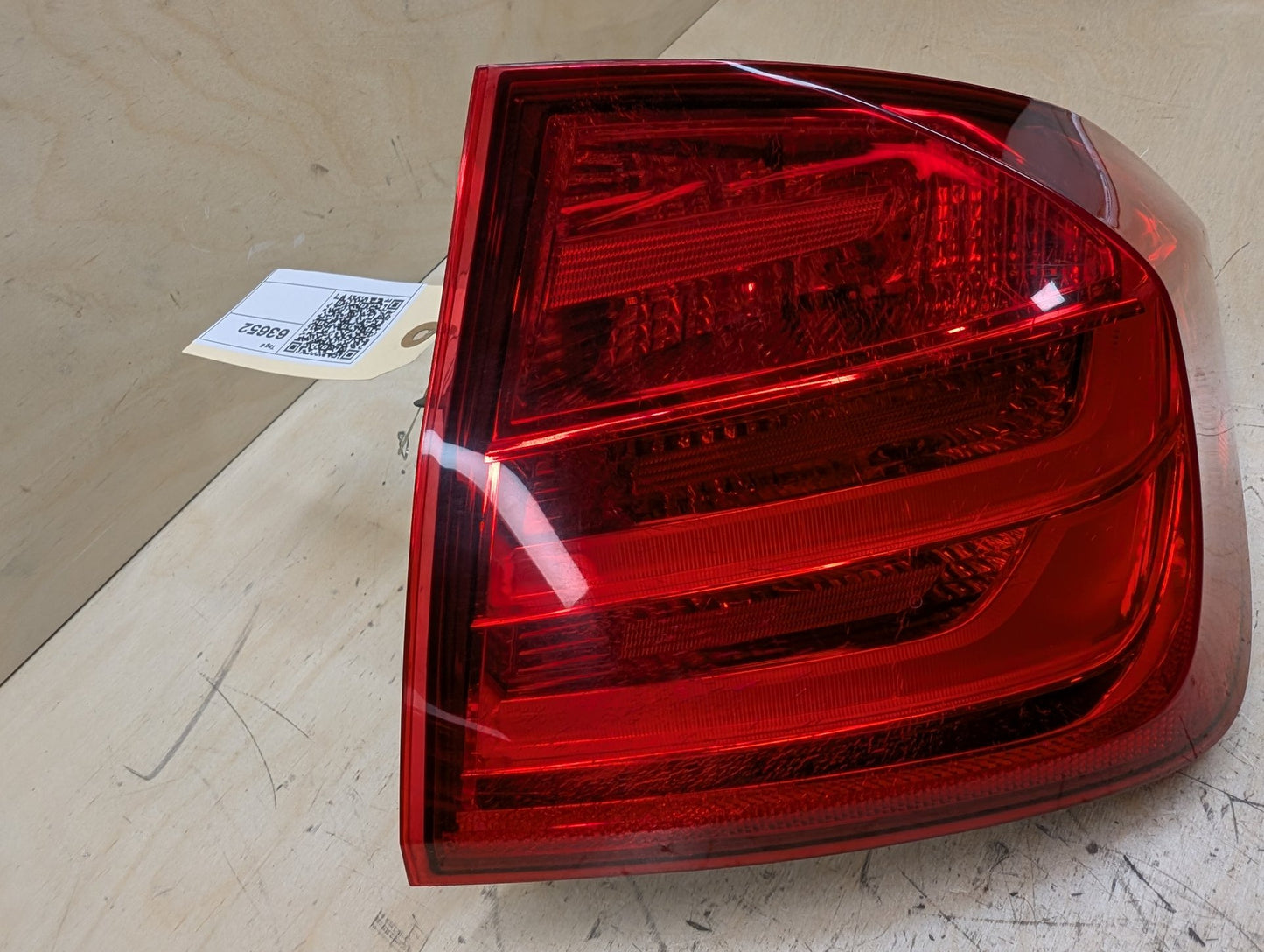 12-15 OEM BMW F30 F80 328 335 M3 Rear Right Passenger Side Outer Tail Light Lamp