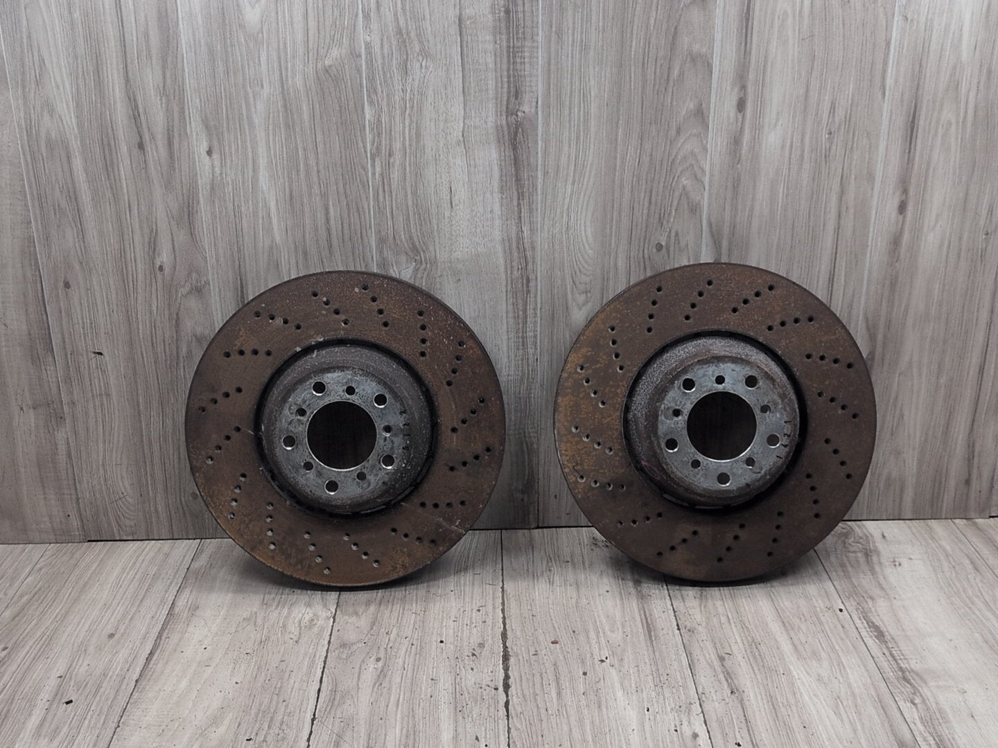 2004-2010 BMW M6 E64 Front Left Right Brake Disc Rotors SET