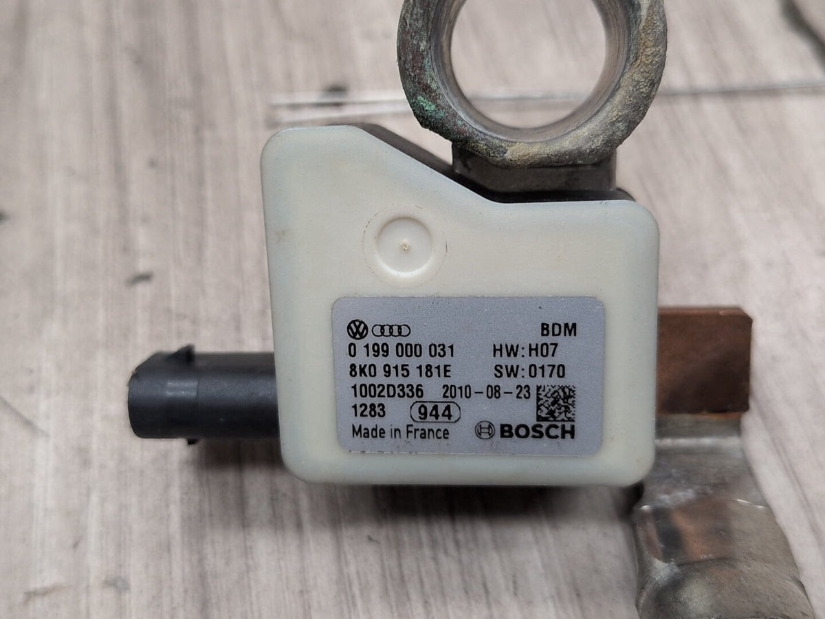 2010-2016 Audi S4 B8 Battery Negative IBS Wire Cable 8K0915181E OEM