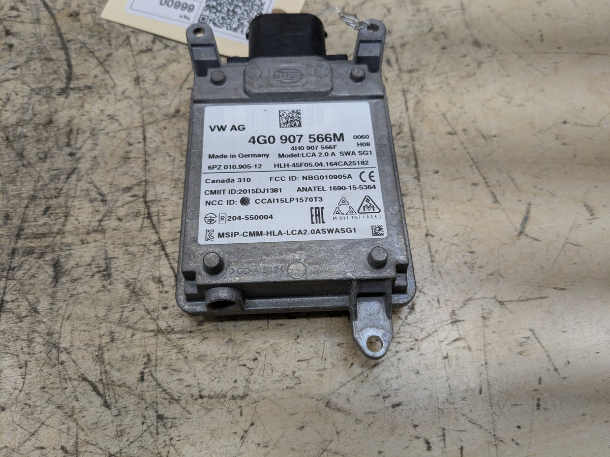 2012-2018 Audi A6 C7 Blind Spot Lane Sensor Radar Module 4G0907566M OEM