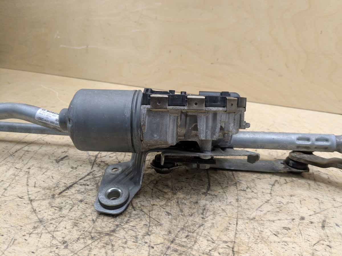 2012-2018 Audi A6 C7 Front Windshield Wiper Motor w/ Assembly 4G1955119 OEM