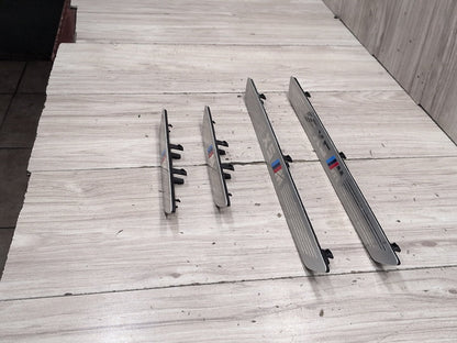 2015-2018 BMW X5 F85 Front Rear Left Right Scuff Plate Door Sill SET 7313143 OEM
