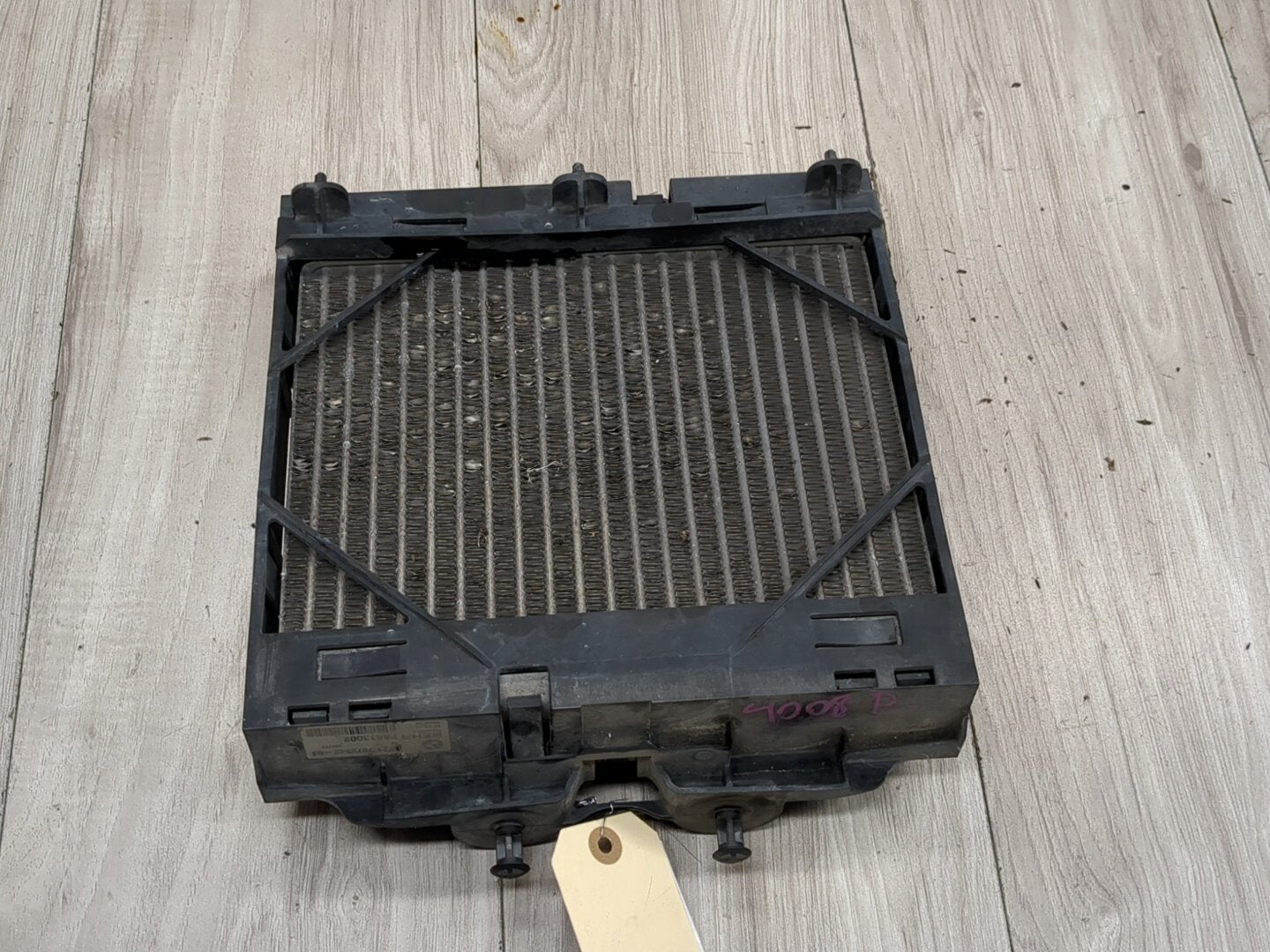 OEM BMW F02 F06 F10 F13 535 550 Front Right Passenger Auxiliary Coolant Radiator