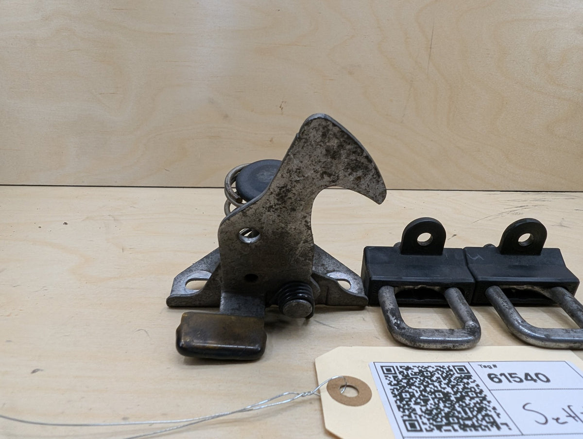 2007-2013 BMW 328i E93 Hood Bonnet Safety Lock Latches SET 7073916 OEM
