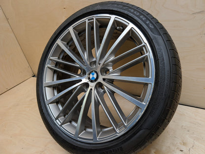 17-23 OEM BMW G30 530 540 M550 Wheel Rim 19x8" ET:30 V Spoke Style 635