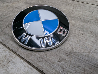 OEM BMW G01 G05 G30 G45 G60 G90 X3 X5 Hood Trunk Emblem Badge Symbol Logo 82mm
