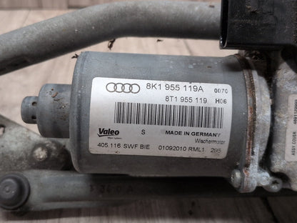 2010-2016 Audi S4 B8 Front Windshield Wiper Motor w/ Assembly 8K1955119A OEM
