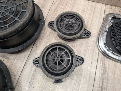 15-18 OEM Audi Q3 BOSE Subwoofer Sound Audio Speakers SET PN: 8U0035382A
