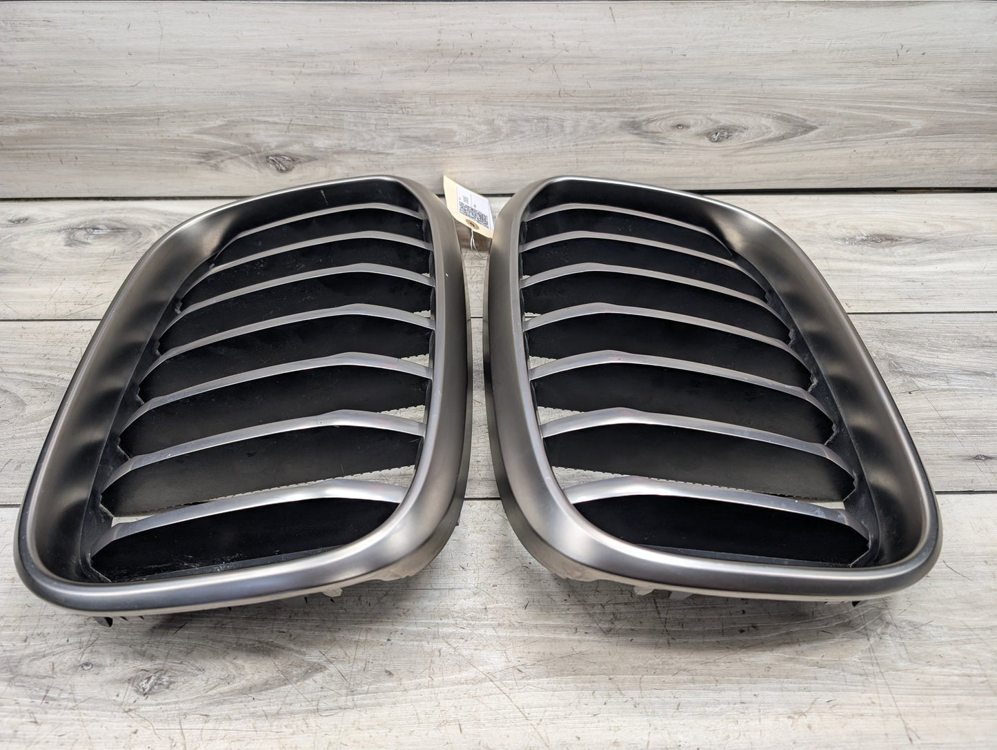 2018 - 2024 BMW X3 G01 Front Left Right Upper Bumper Cover Kidney Grilles SET 7464921 B58B30O1