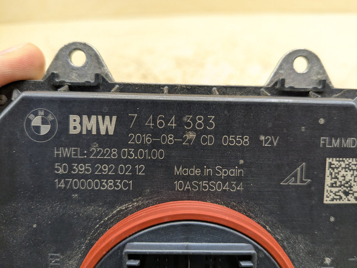 2016-2019 BMW 740i G12 Front Left or Right Headlight Ballast Module 7464383 OEM
