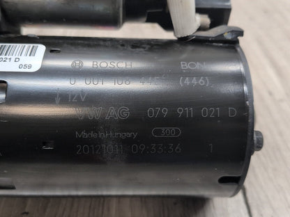 2011-2017 Audi 8T RS5 CFSA Engine Motor Starter 079911021D