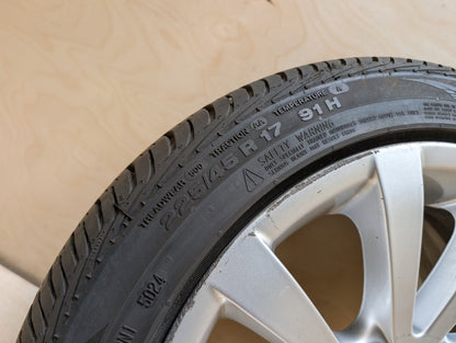 06-13 OEM BMW E90 E92 E93 328 335 Wheel Rim 17x8 ET34 V-Spoke Style 285