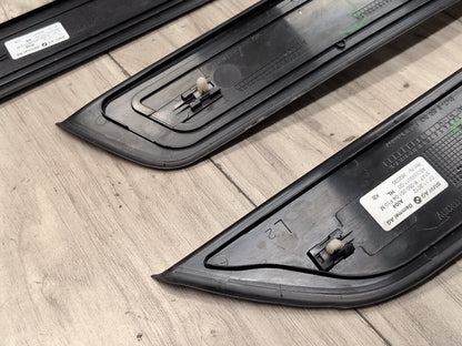 2011 - 2016 BMW 535i F10 Front Rear Left Right Scuff Plate Door Sill SET 8050054 N55B30A