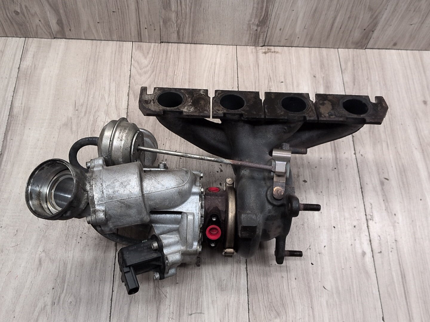 2015-2018 Audi 8U Q3 CCTA Engine Motor Turbo Charger w/ Manifold 06J145713T