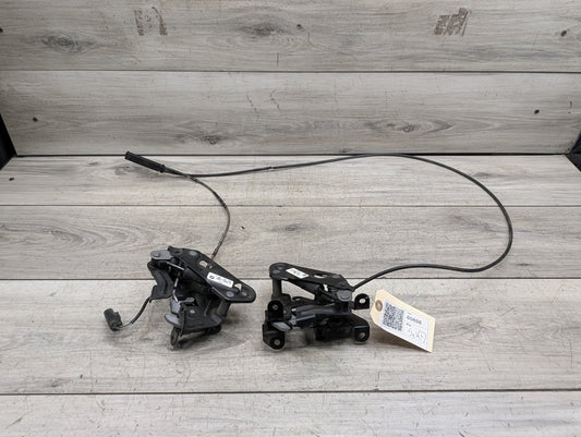 OEM BMW F02 F06 F10 F12 F13 M5 M6 Hood Left Right Hood Lock Latch w/ Cable SET
