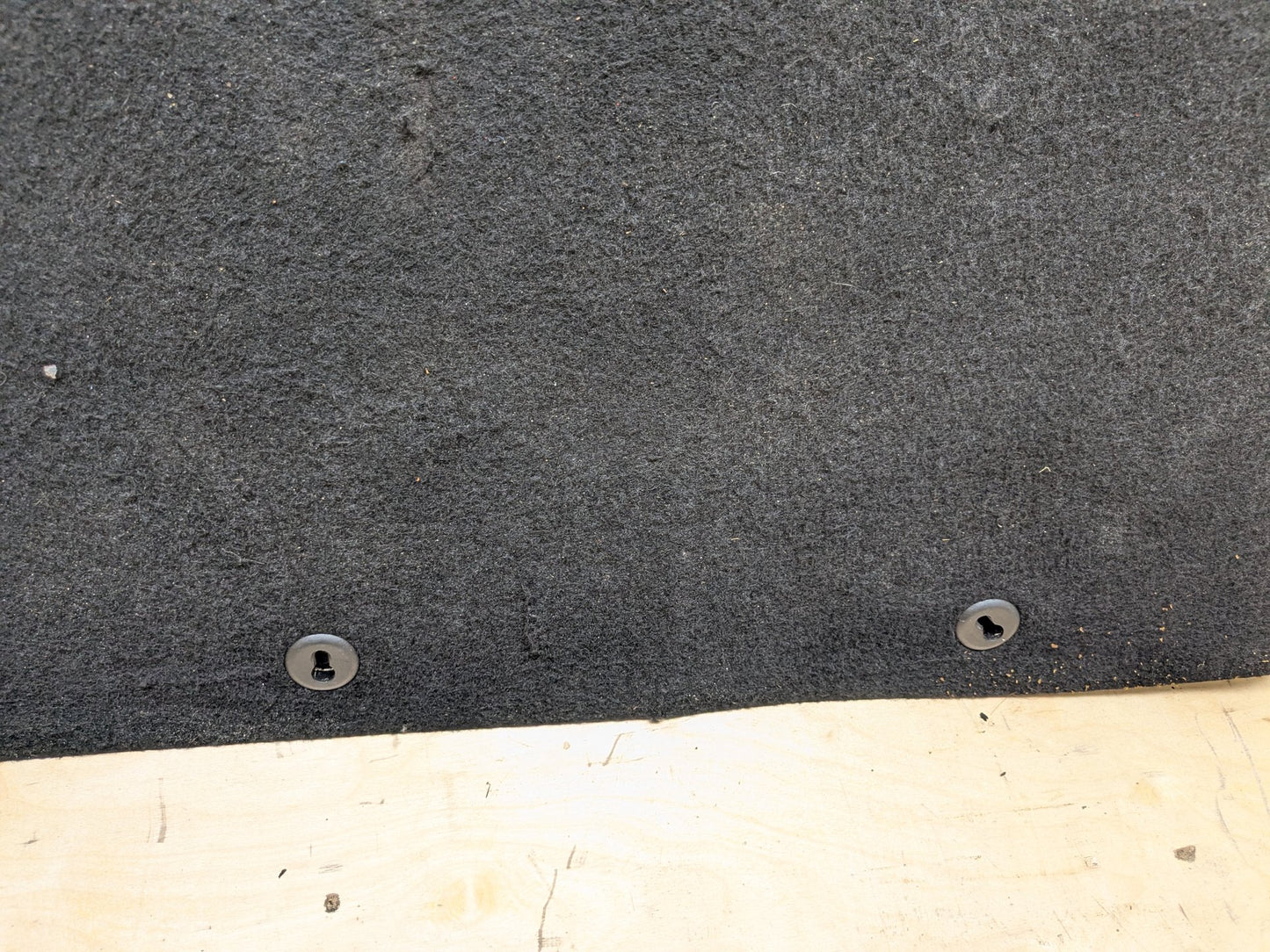 12-18 OEM BMW F30 F80 M3 Sedan Rear Trunk Floor Mat Carpet Cargo Cover Black