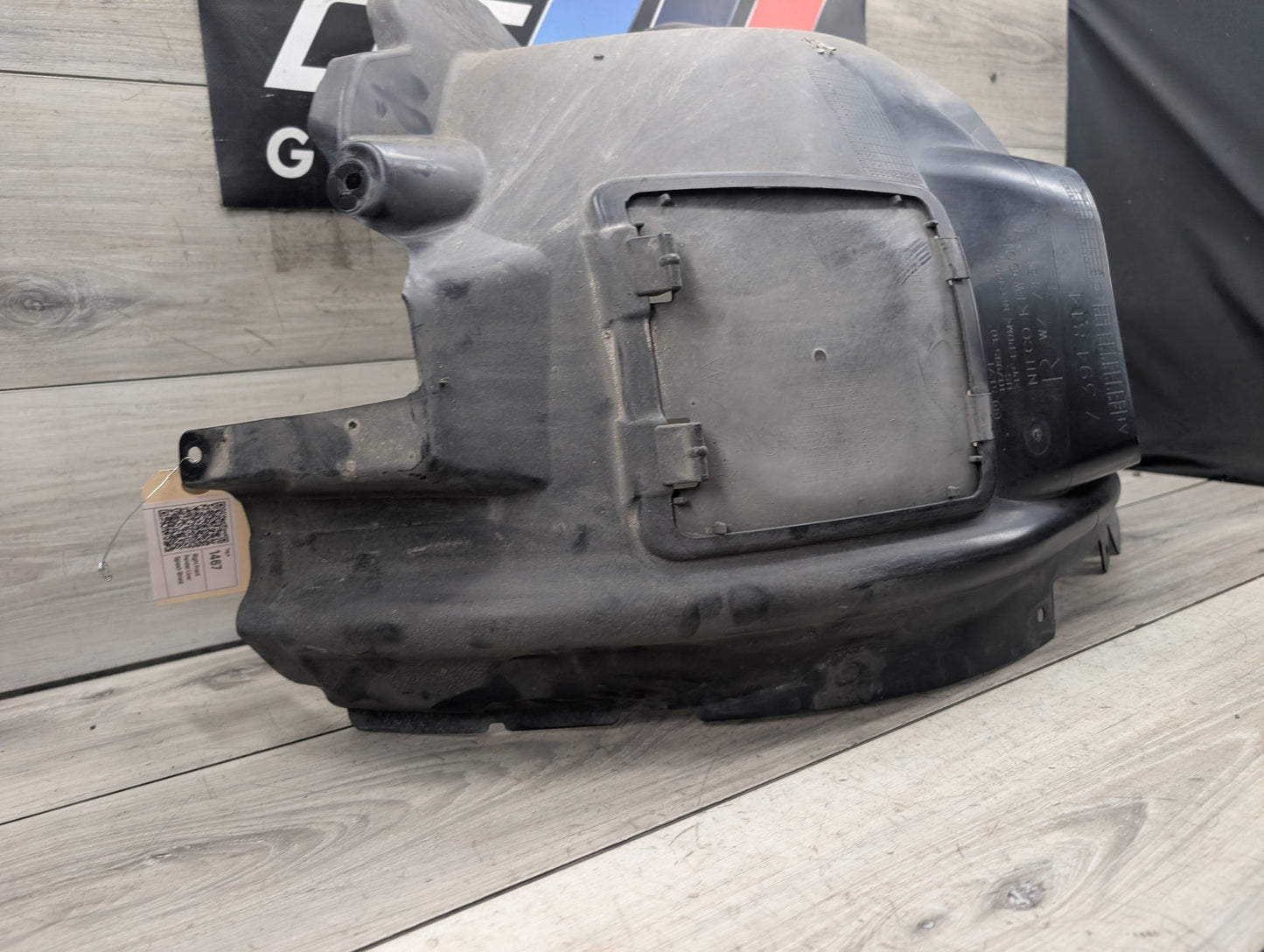 2018 - 2023 BMW X3 G01 Front Right Passenger Wheel Fender Liner Splash Guard 7394814 B58B30M0