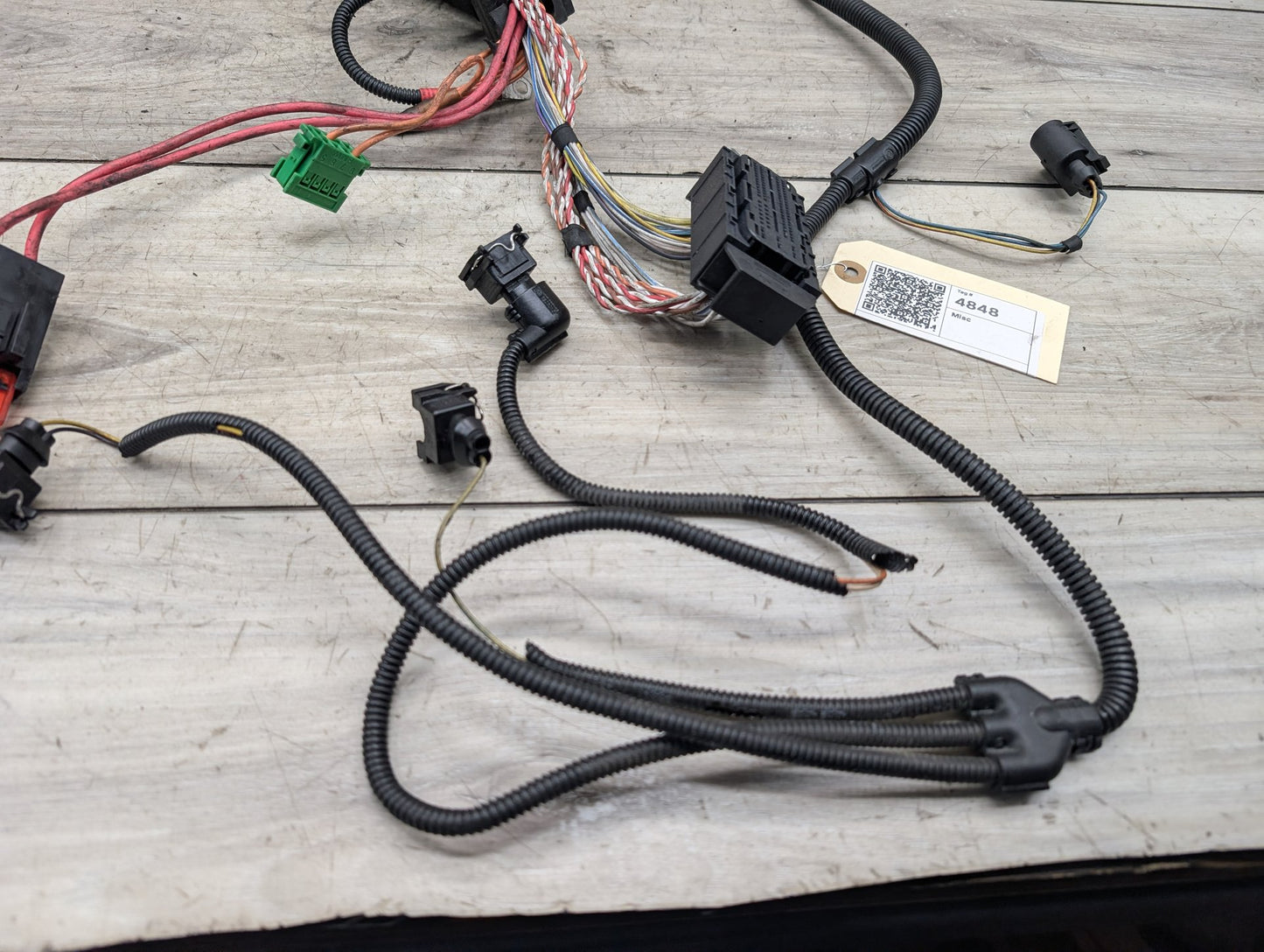 2007 - 2013 BMW 335i E93 Engine Motor Wiring Wire Harness 7543924 N54B30O0