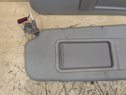 2007-2013 BMW 335i E92 Front Left Right Sun Visor SET 6957369 OEM