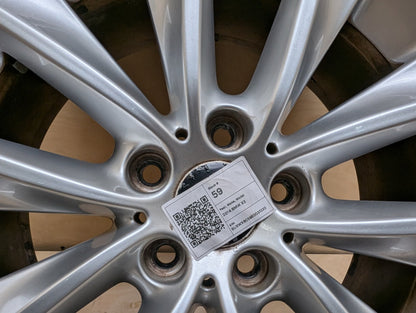 11-18 OEM BMW F25 F26 X3 X4 Alloy Rim Wheel 18x8" ET43 V Spoke Style 307