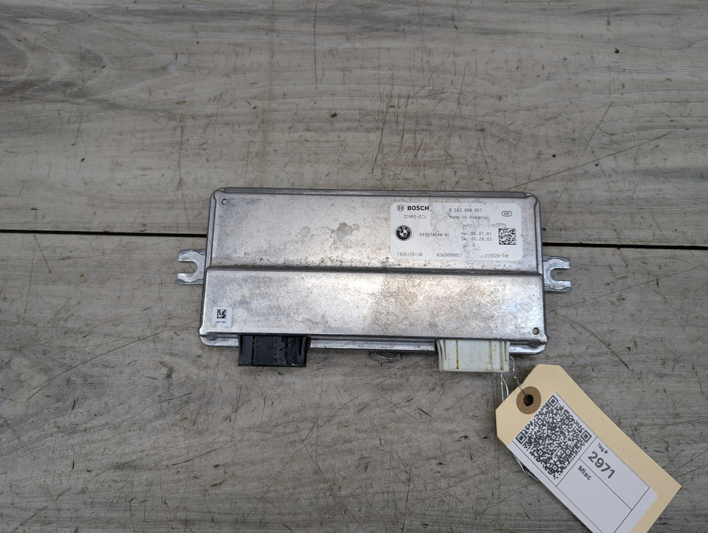 OEM BMW G01 G02 X3 X4 F97 F98 Surround View Camera Control Control Module ICAM2