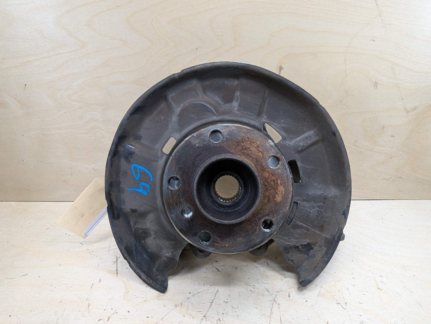 2012-2018 BMW 328i F30 Rear Left Driver Spindle Knuckle w/ Bearing 6792521