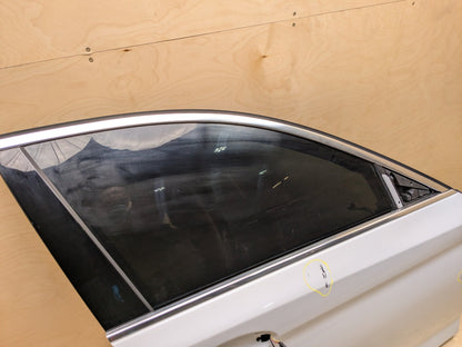 OEM BMW F90 G30 530 540 M550 M5 Front Right Passenger Door Shell Panel White A96