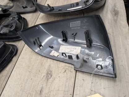 2014-2019 BMW 340 F34 Front Left Right Side Mirror Cap Covers SET 7459387 OEM